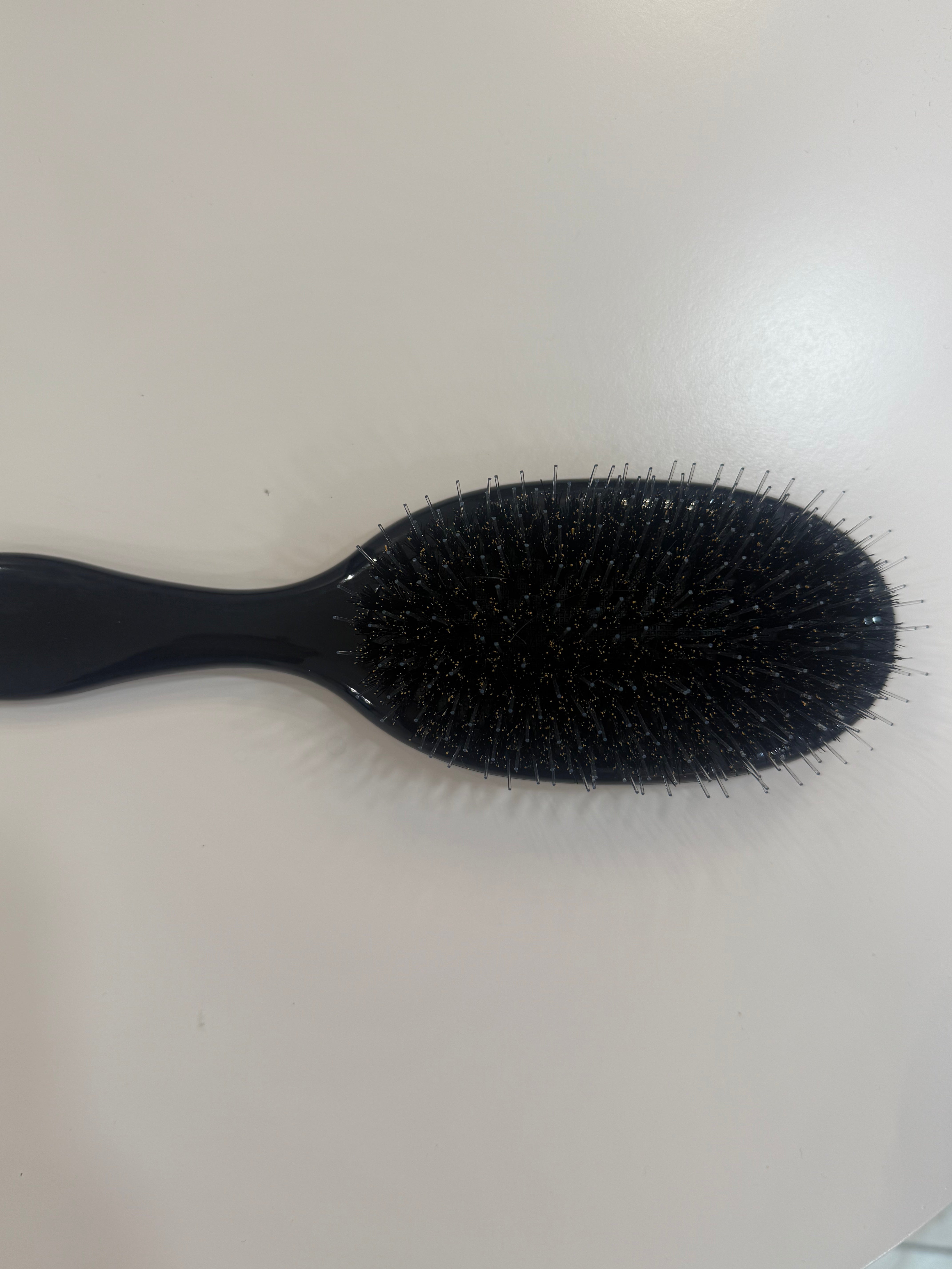 Brosse à poils de sanglier pour extensions de cheveux